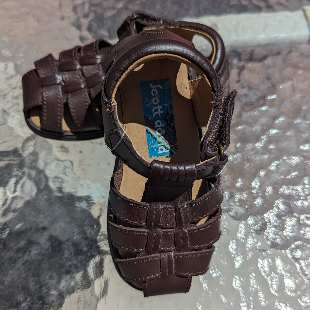 NWOT Scott David Leather Sailor Sandals (7)